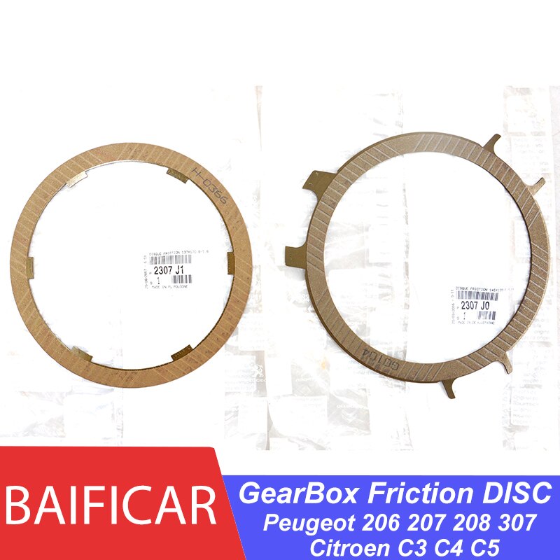 Baificar Brand Genuine Auto GearBox Friction INT DISC 2307J1 EXT DISC 2307J0 For Peugeot 206 207 208 307 Citroen C3 C4 C5