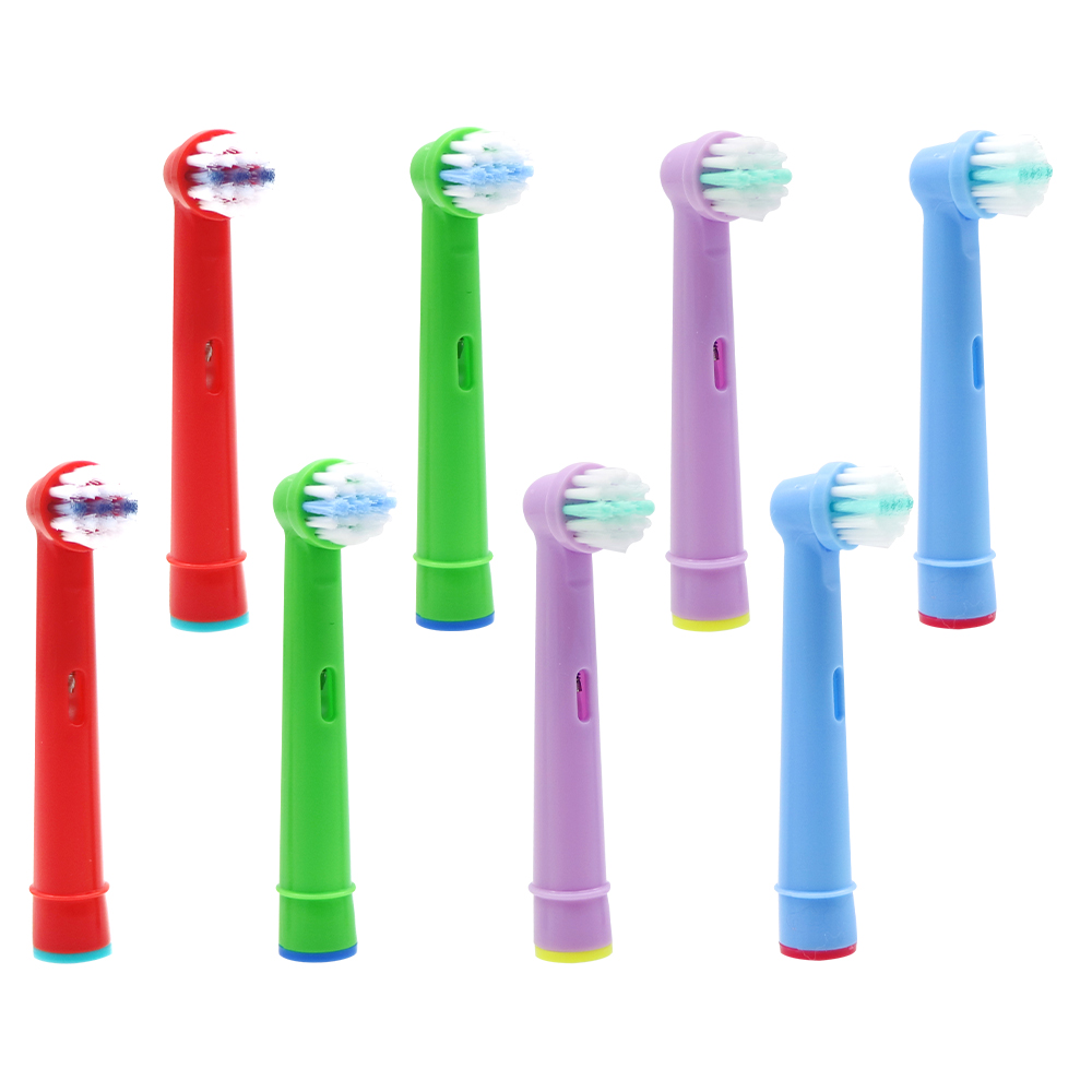 Cabezales de repuesto para cepillo de dientes eléctrico para niños, cabezales para Oral B EB-10A Pro Health stage, cuidado bucal, Exce 3D: Marfíl