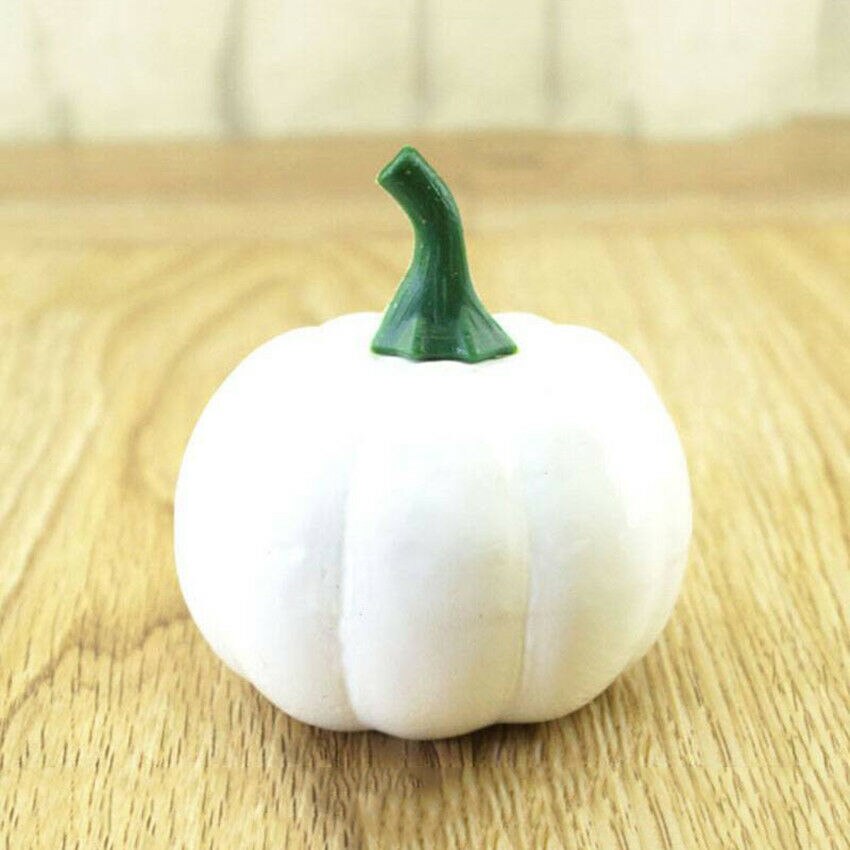 6pcs Halloween Artificial Mini Foam Pumpkin Simulation Prop Garden Party Decor