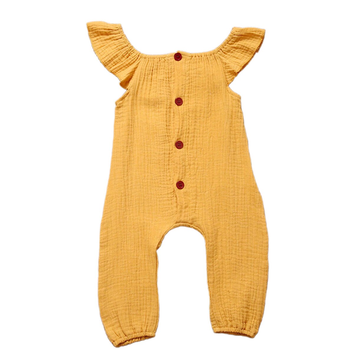 Newborn Baby Girl Boy Summer Clothes Cotton Romper Short Sleeves Jumpsuit Bodysuit Playsuit: B / 18m