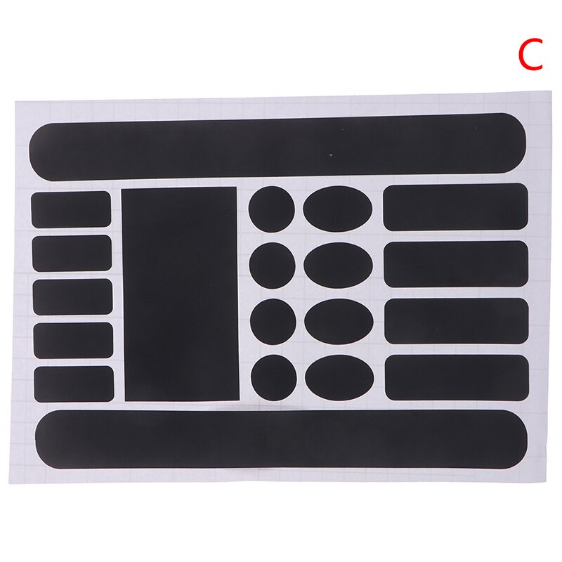 Pegatinas para bicicleta de ciclismo, cuadro de pegatinas para bicicleta de carretera, pegatinas para bicicleta, película de protección de pintura, Kit de protección: Matte Black
