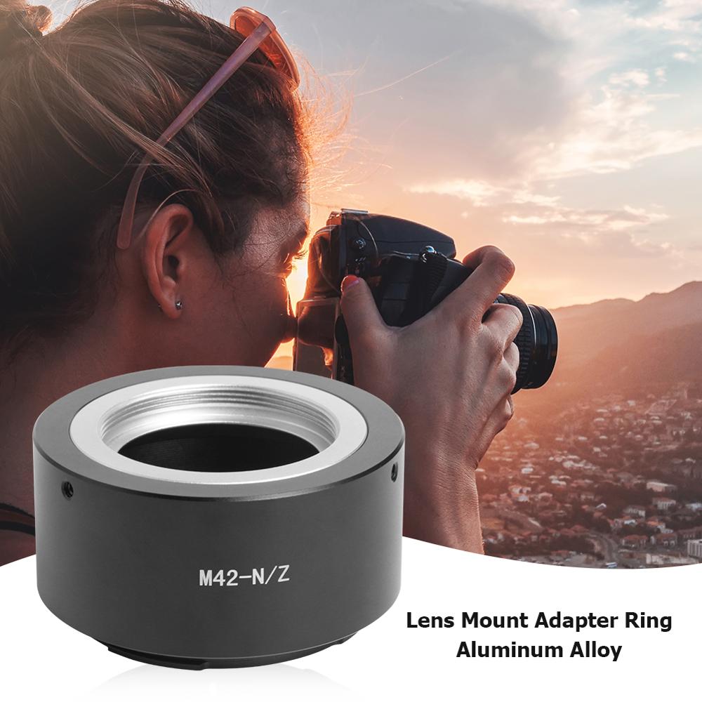 Bague adaptateur pour monture d'objectif M42-NZ pour M42 à pour appareil photo numérique Nikon Z sans miroir