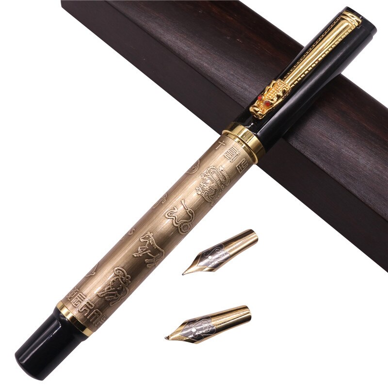 Stylo de calligraphie, modèle asiatique, style saint glyphe,: BG028