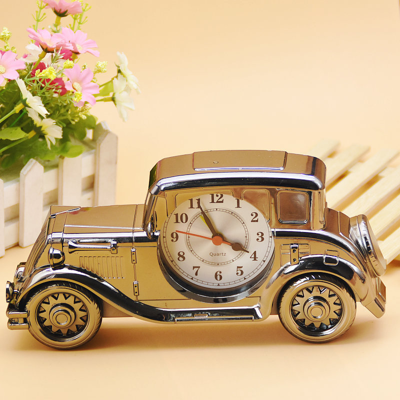Nouvelle Simulation créative classique voiture modèle réveil voiture forme horloge 3: Default Title