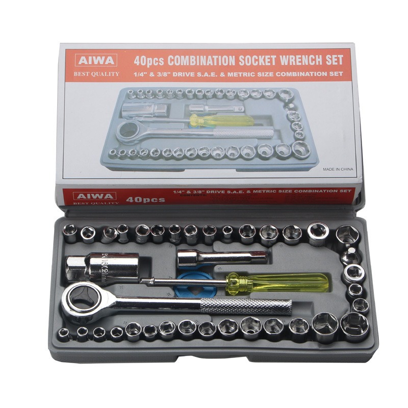 Precision Socket Sets 40 Pcs/Set Motorcycle Repair Tool Precision Socket... – Grandado
