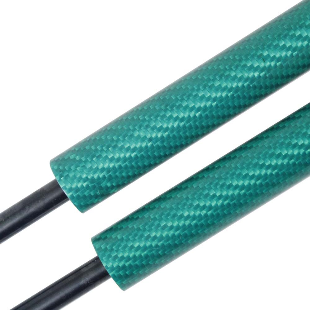 Auto Gasveer Stutten Prop Lift Ondersteuning Demper Voor Kia Carnaval I (Up) Ii (Gq) iii (Vq) Gas Opgeladen Motorkap Bonnet 395 Mm: Carbon Fiber green