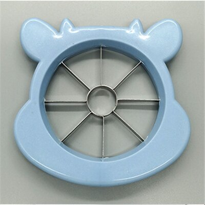 Keukengadget appelboor roestvrijstalen fruitschaaf thuisboor splitter snijder appelsnijgereedschap keukenaccessoires: Blauw