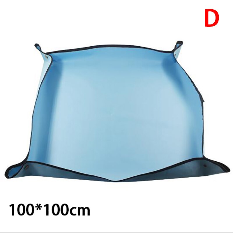 Blokada wodoodporna przeciw zabrudzeniom zagęścić umywalka poduszka mieszać gleby kwiat ziemi mata ogrodnictwo Podkładka wielokrotnego użytku składany garnek robić przesadzania: D