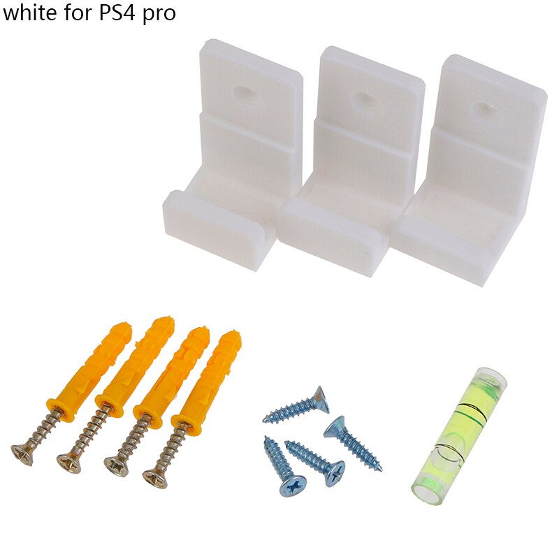 Muurbeugel muurbevestiging + schroevenset voor playstation 4 ps4 slim pro gameconsole: C2