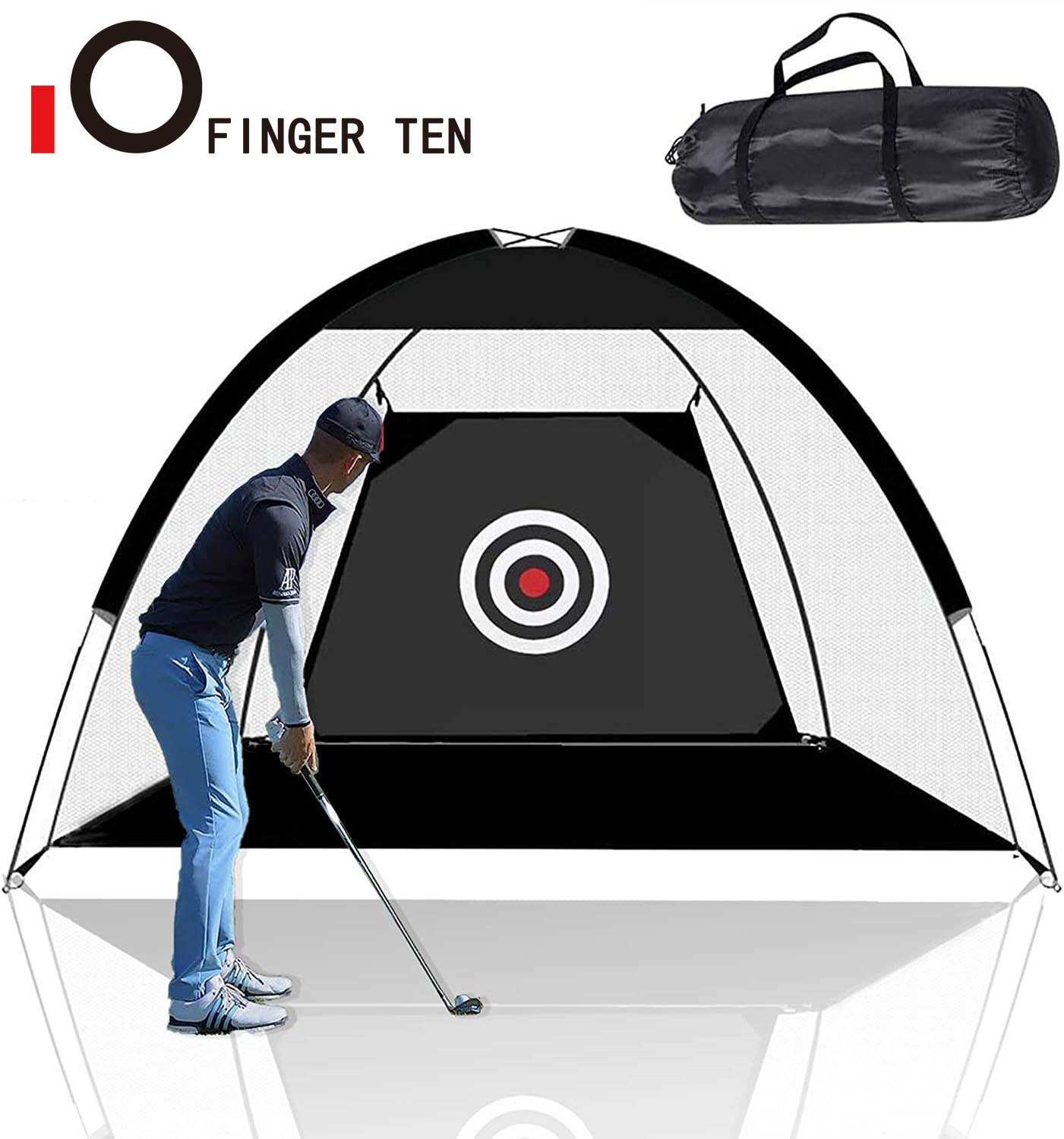 Training Aids Tool Golf Net 2M Pop Up Detachable Chipping Tent Cage Pitching Hitting Outdoor Putter Accessories