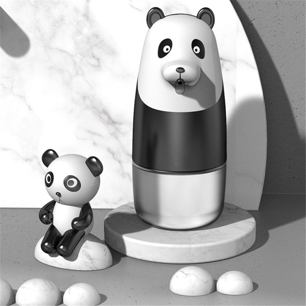 Leuke Panda Automatische Schuim Zeepdispenser Infrarood Sensing Zeepdispenser Automatische Inductie Zeepdispenser Voor Badkamer Keuken