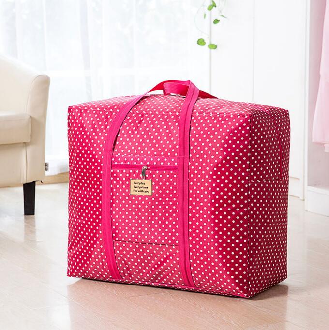 Duża pojemność kobiety mężczyźni torba podróżna do noszenia w dłoni wodoodporna Oxford bolsa plegable torby bagażowe Weekend zipper organizador de zapatos: S5