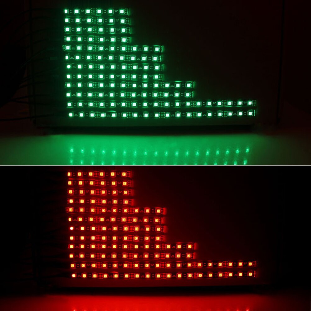 12pcs Motorcycle LED Light Kit Strips Remote+Voice Control Outdoor Anti-resistance Repairing Elements Underglow Lights