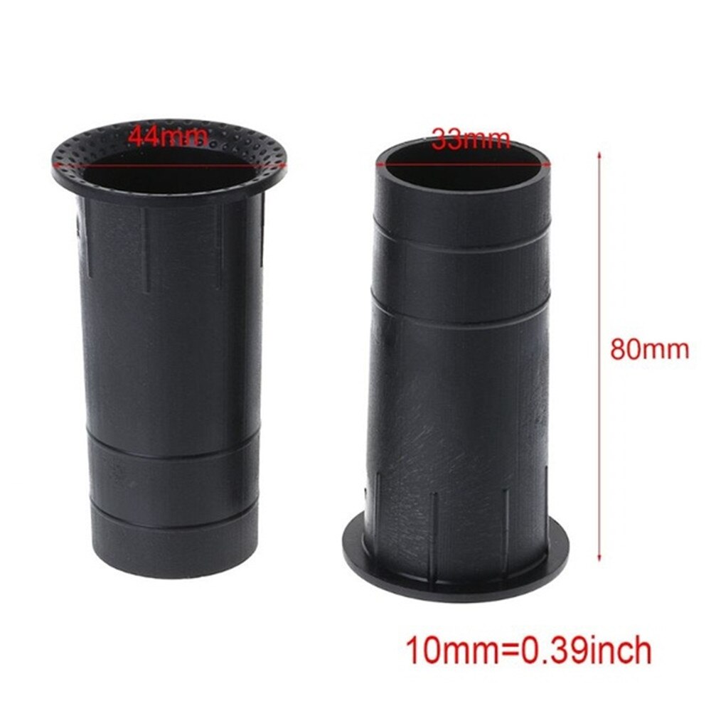 2PCS Speaker Port Tube Bass Reflex Vent Connector 3-5&quot; 35x80mm Subwoofer Woofer Box Whosale