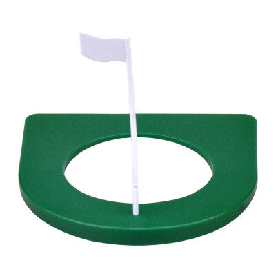Indoor Putting Cup Met Gat Vlag Training Putter Praktijk Aid Thuis Yard Outdoor Training Trainer Aids Gereedschap Verstelbare Gat