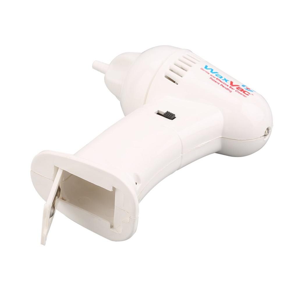 Portable Size Electronic Ear Vacuum Cleaner Ear Wax Vac Removal Safety Body Health Care with Soft & Safety Head