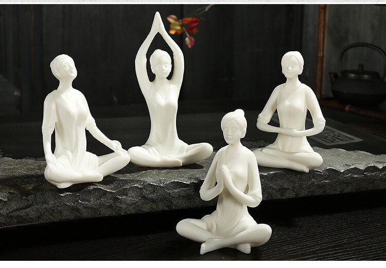 Adornos de té para mascotas de Yoga Kungfu, arcilla púrpura, arena, té para mascotas, accesorios de cerámica hechos a mano para el té, decoración del hogar, artesanías, herramientas para el té
