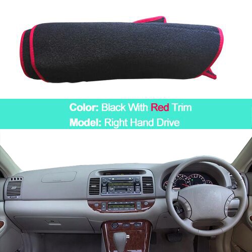 Car Dashboard Cover Dash Mat Pad For Toyota Camry XV30 2002 2003 2004 2005 2006 LHD RHD Dash Board Cover Carpet Auto Sun DashMat: Pink