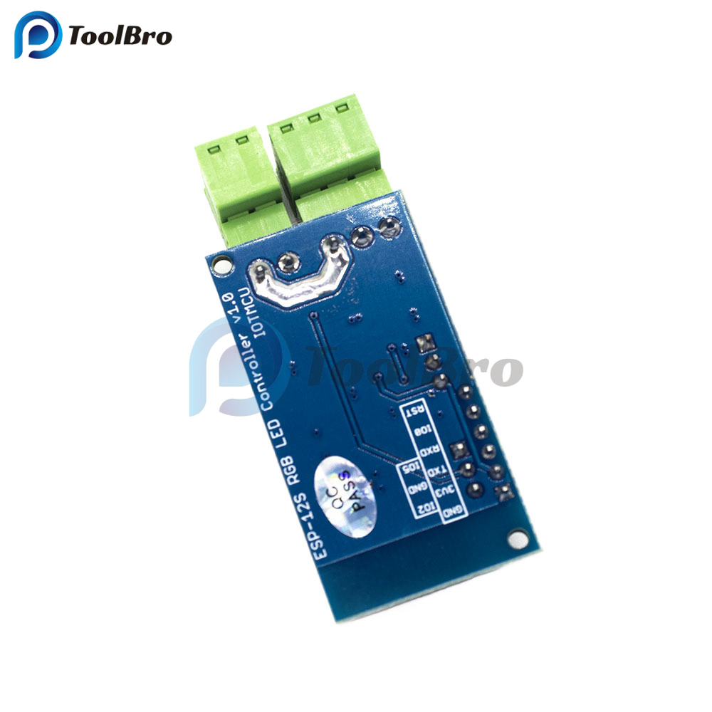 5V ESP8266 ESP-12S LED Light Wifi Dimming Controller WS2812 LED Strip Light Dimmer Control Switch with IR Infrared Receiver