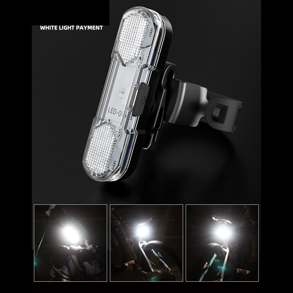 Fiets Led Lamp Fiets Achterlicht Mini Achterlicht Usb Oplaadbare Veiligheid Night Rijden Achterlicht