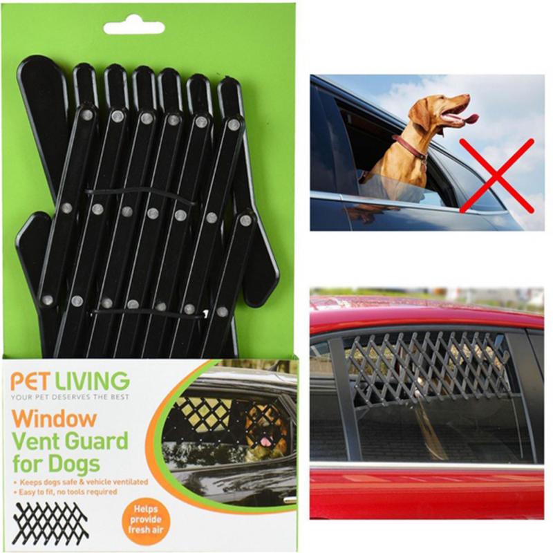 Rejilla de seguridad para ventana de coche, accesorio extensible para perros, puerta mágica de viaje, vallas para mascotas, producto para ventana de ventilación
