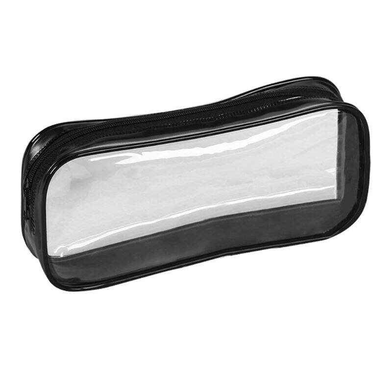 Portatile Cassa di Matita Del PVC di Viaggio Da Toilette Sacchetto di Grande Capacità di Cancelleria Sacchetto Della Matita