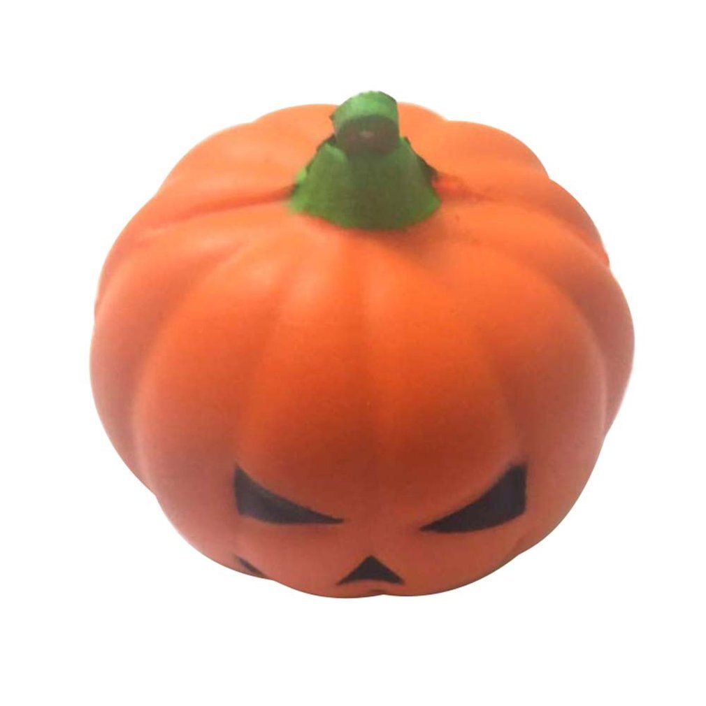 Mini Halloween Pompoen Pu Pop Trage Rebound Decompressie Speelgoed Schuim Ontspannen Speelgoed Decoratie Zachte Speelgoed Taart Monster Model: Default Title