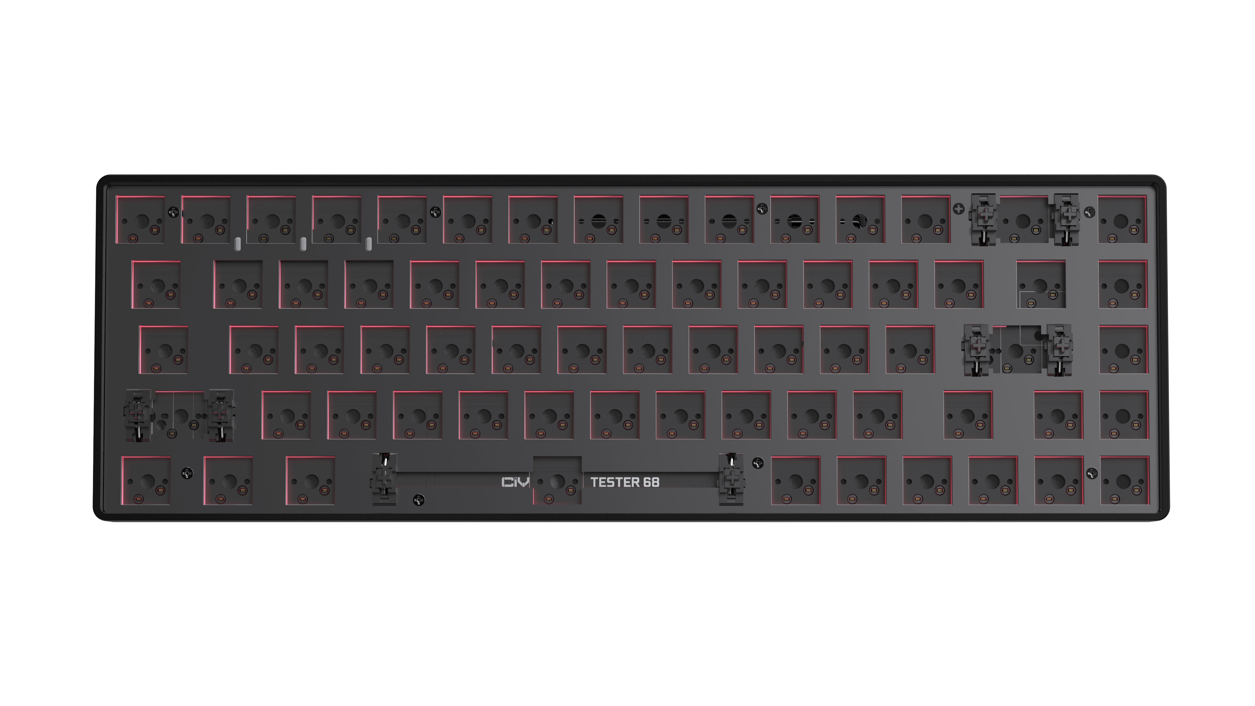 CIY Tester 68 Keyboard Switch Tester Swappable CIY68 Tester68 Mechanical Keyboard Switch Tester