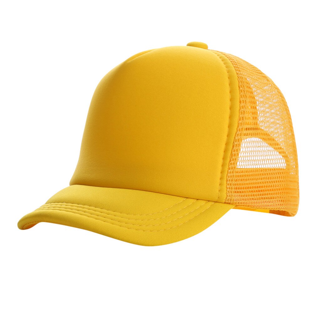 1PCS Della Protezione Dei Bambini Casual Maglia Pianura Berretto Da Baseball Regolabile Cappelli di Snapback Per Il Ragazzo Ragazza Hip Hop Trucker Cap Streetwear cappello papà: B