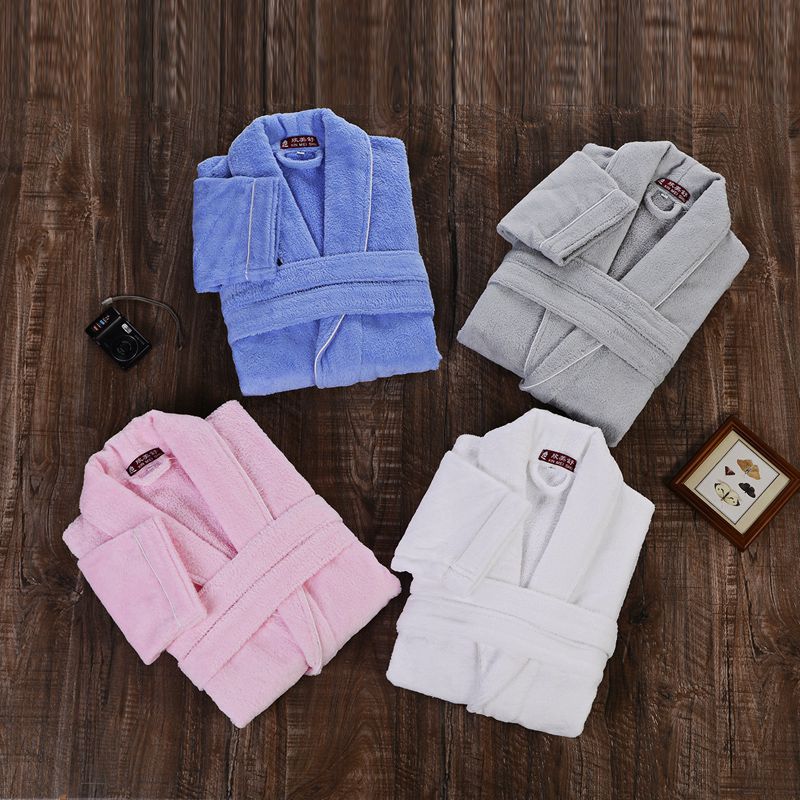Talvi kylpytakki miesten kylpytakki kimono pyyhe fleece puuvilla paksu pitkä viitta pitkähihainen pehmeä lämmin miesten kylpytakki miesten kylpytakki joulu
