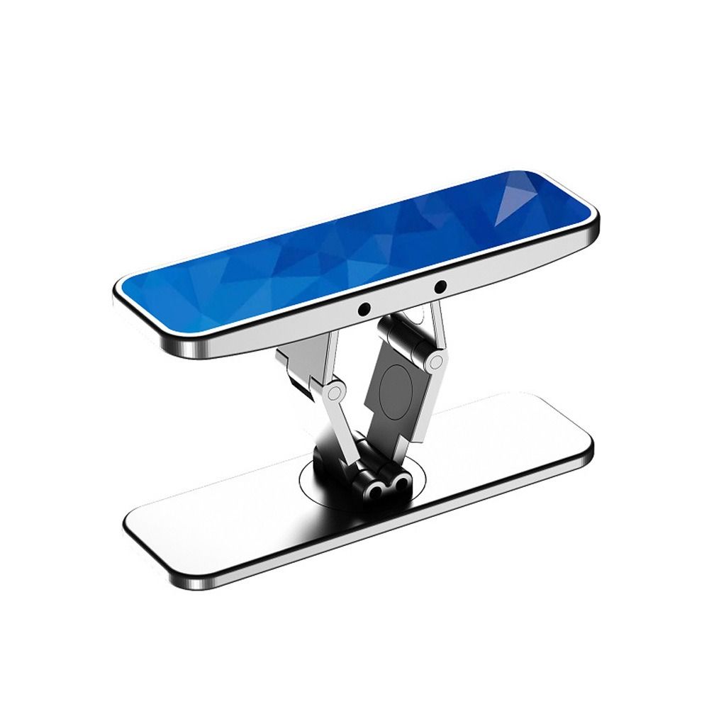 1Pcs 360° Rotate Mobile Phone Holder Mini Kickstand Folding Phones Bracket Mount Metal Invisible Phone Stand: Orange