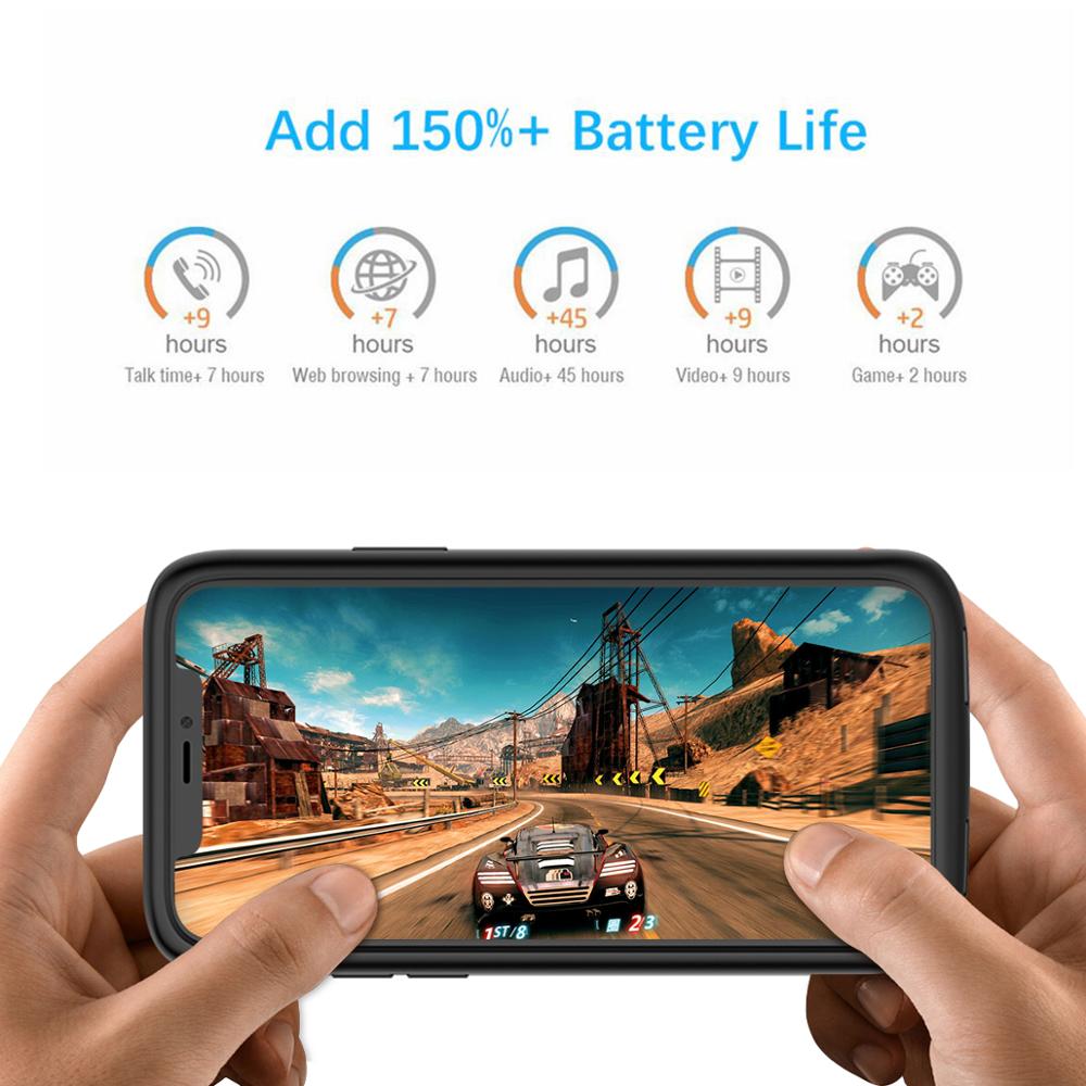 Battery Charger Case 5000mAh For iPhone 11 11 Pro 11 Pro Max Case For iPhone Xr X Xs Max 6 6s 7 8 Plus Power Bank Battery Case