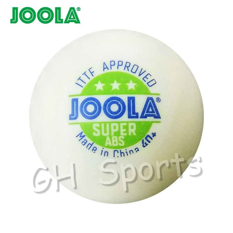 JOOLA – balle de Tennis de Table 3 étoiles, en plastique, 40 + balles de Ping-Pong, SUPER ABS, approuvée par ITTF,