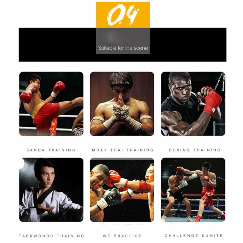 2 ks/balenie boxerské bandáže na ruky mma muay thai kick boxerské bandáže na tréningové bandáže 1.5/2.5/3/5m dĺžka 5cm šírka