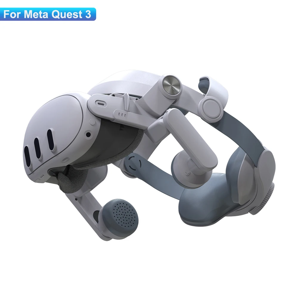 Hoofdband Oorwarmers Voor Meta Quest 3/Quest 3S VR Headset Verbeterd Geluid Verstelbaar Comfort Elite Band hoofdtelefoon Vervanging