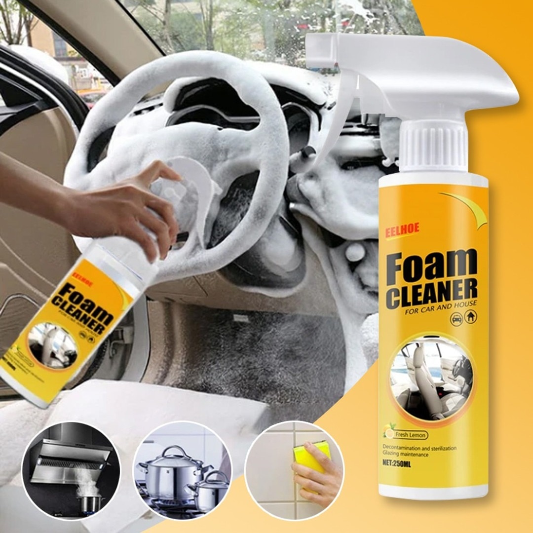 Multi-Purpose Foam Cleaner Rust Remover Multi-Functional Kitchen Household Car Seat Interior Auto Accessories Home Cleaning