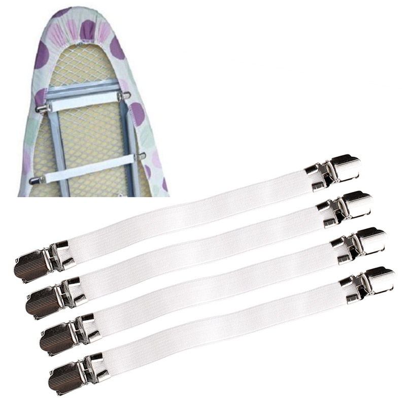 Sujetadores de sábana de cama multiusos útiles, soporte elástico para colchón, pinzas, herramienta para sábana de cama, sujetador de cinturón, LS, 4 Uds.