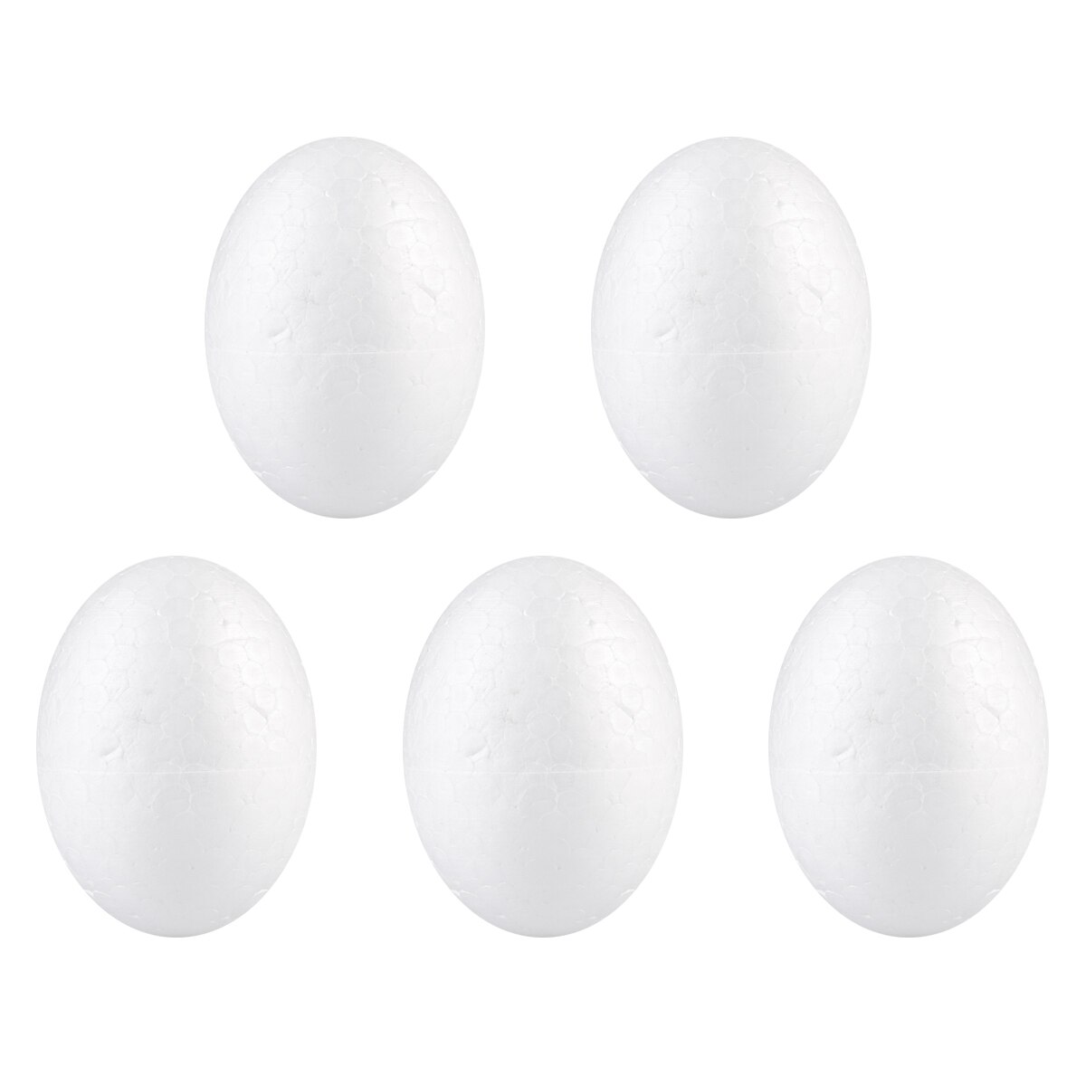 50pcs 6cm Durafoam Eggs Styrofoam DIY Easter Egg Crafts Eggs: Default Title