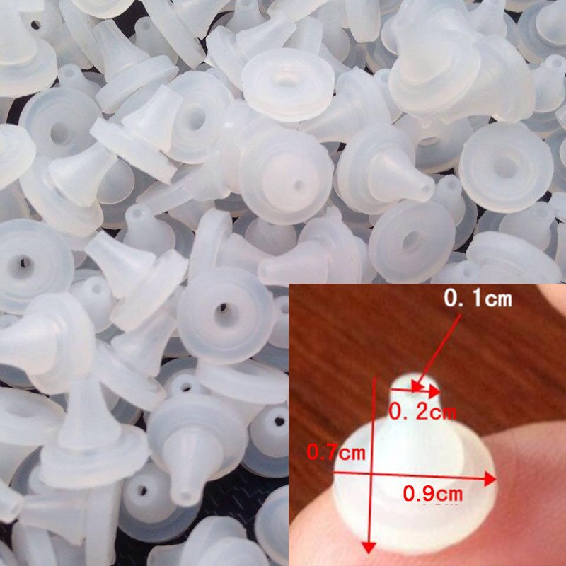 20pcs/lot Shower Accessories Shower Head Silicone Sprinkler Head Spout Top Spray Parts Parts Shower Silicone Water: white big