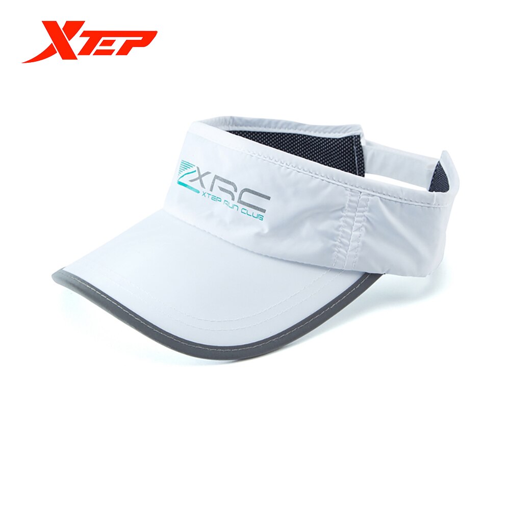 Xtep Sport Cap Zomer Mode Heren En Dames Wilde Cap Ademend Zonnebrandcrème Anti-Ultraviolet Running Zonnehoed 880337260001: white