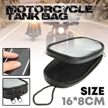 Magnetic Tank Bag Motorcycle Gas Tank Bag Water Repellent Phone Holder Case Motorbike Oil Fuel Tank Bags