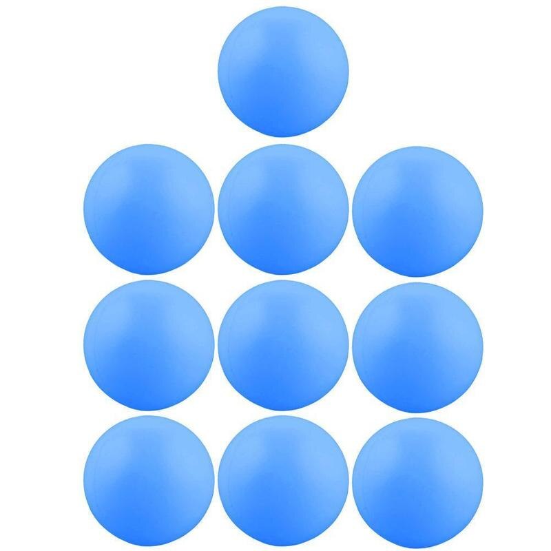 10 stk / lot hvid øl pong bolde bolde ping pong bolde hvid pong tennis drikkebord ping vaskbar træningsbold  w0 w 1: B
