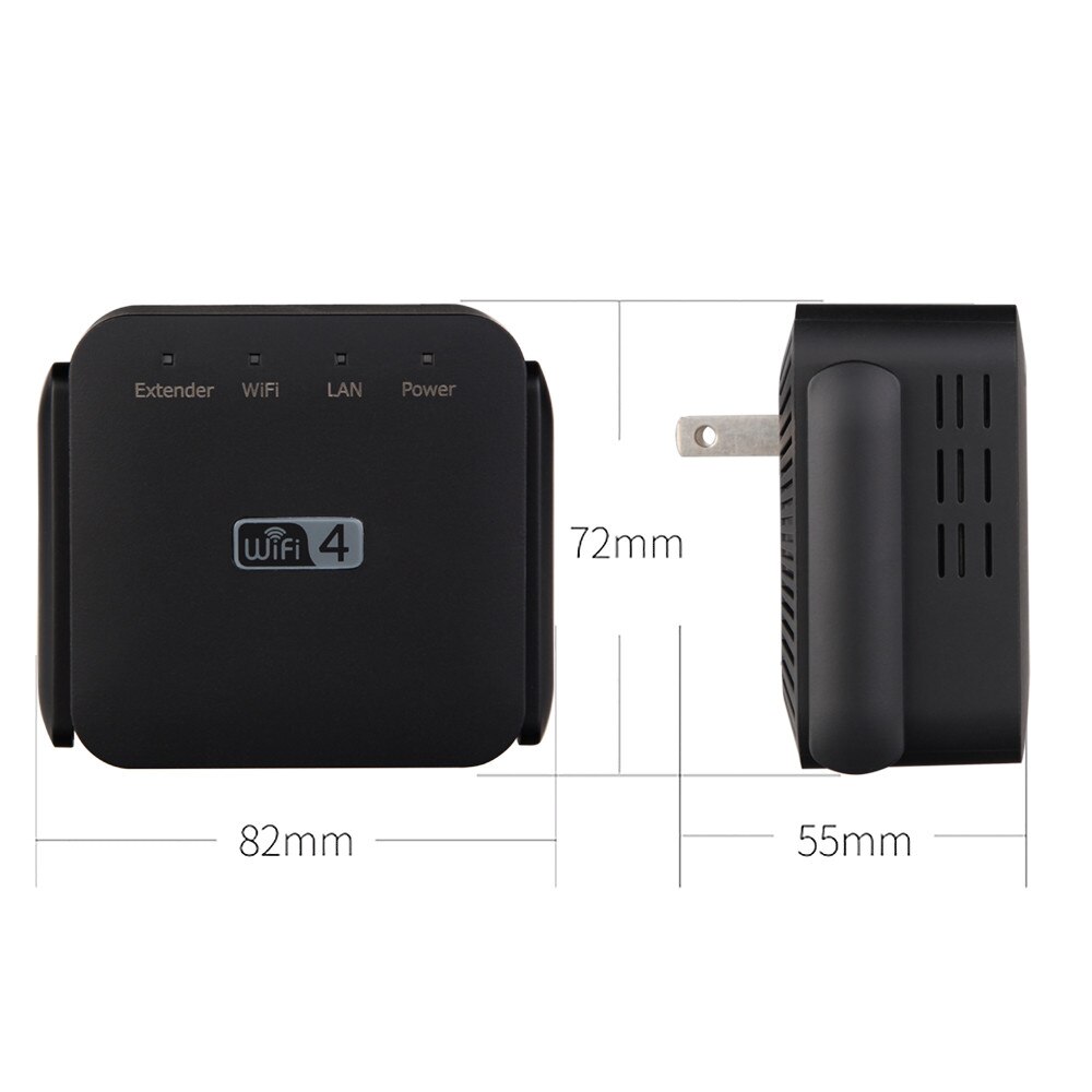 300M WiFi Range Extender,WiFi Signal Booster/Wireless Repeater/Amplifier Build in Repeater/Wireless Access Point/ Router Mode