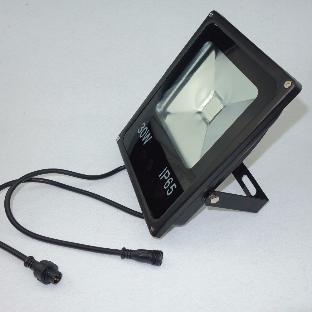 DC36V input 30W high power led WS2811 controlled RGB flood light;addressable;IP65;RGB full color