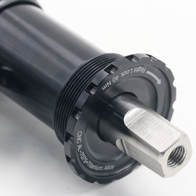 Titanium Bsa Engels Schroefdraad Vierkante Taper Trapas 119Mm Voor Brompton 148G