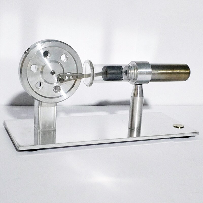 Mini Motore Stirling Mini Generatore di Turbina Esterno Modello di Motore A Vapore Scienza Rifornimenti di Formazione