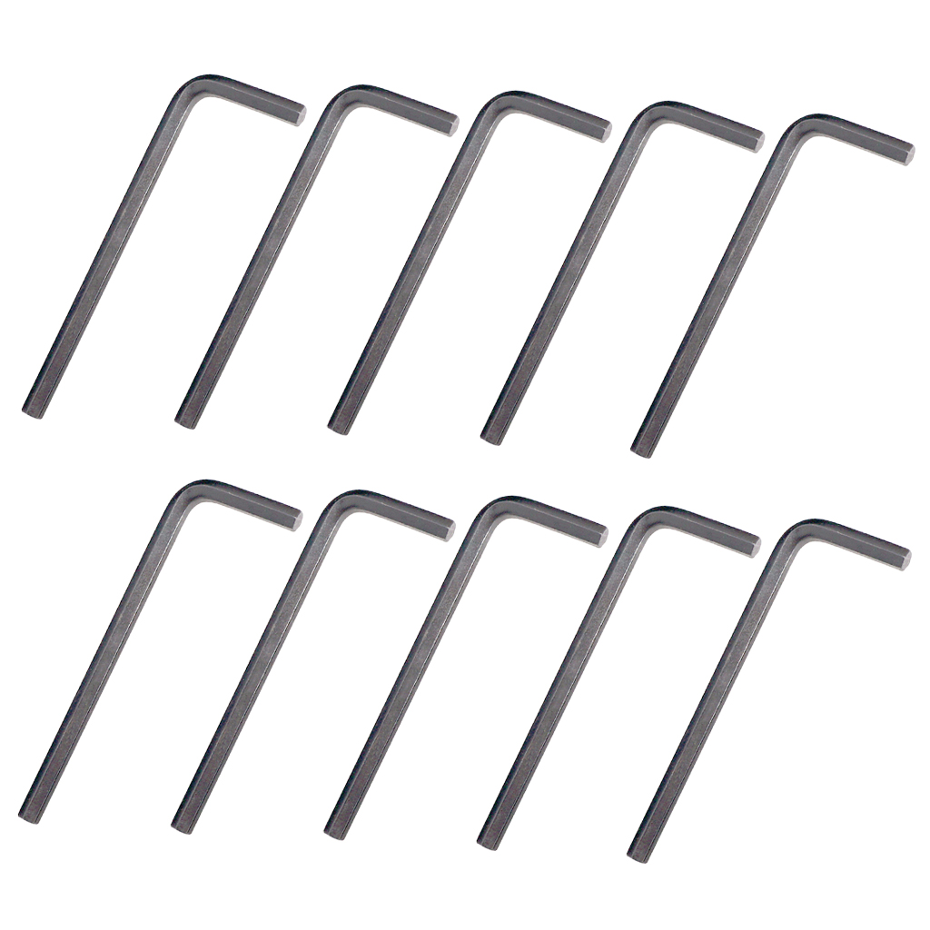 10Pcs 3Mm Gitaar Hex/Inbussleutel Sleutel Voor Elektrische Gitaar Tremolo Bridge