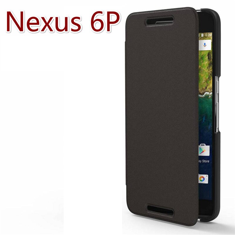 Leather Flip Cover For Google Nexus 6P Case For Nexus 6P Phone Case cover