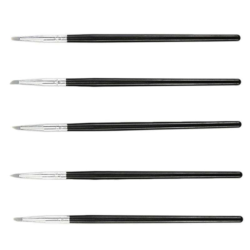5Pcs Silicone Aquarel Pen Klei Pen Sculptuur Pen Tekening Pen Schilderen Pen Voor Sculptuur Kunstwerken