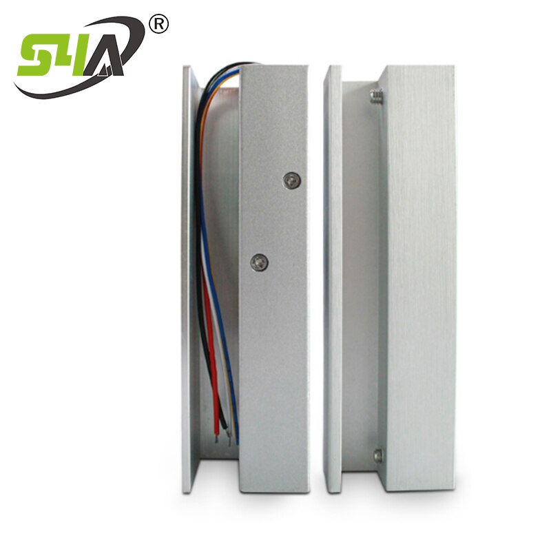 Frameless glass door electric bolt lock